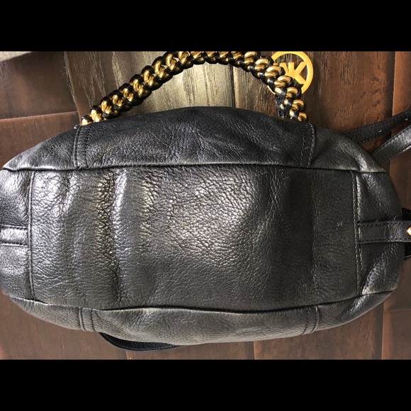 Michael Kors Black Tristan Medium Satchel - Picture 5 of 8